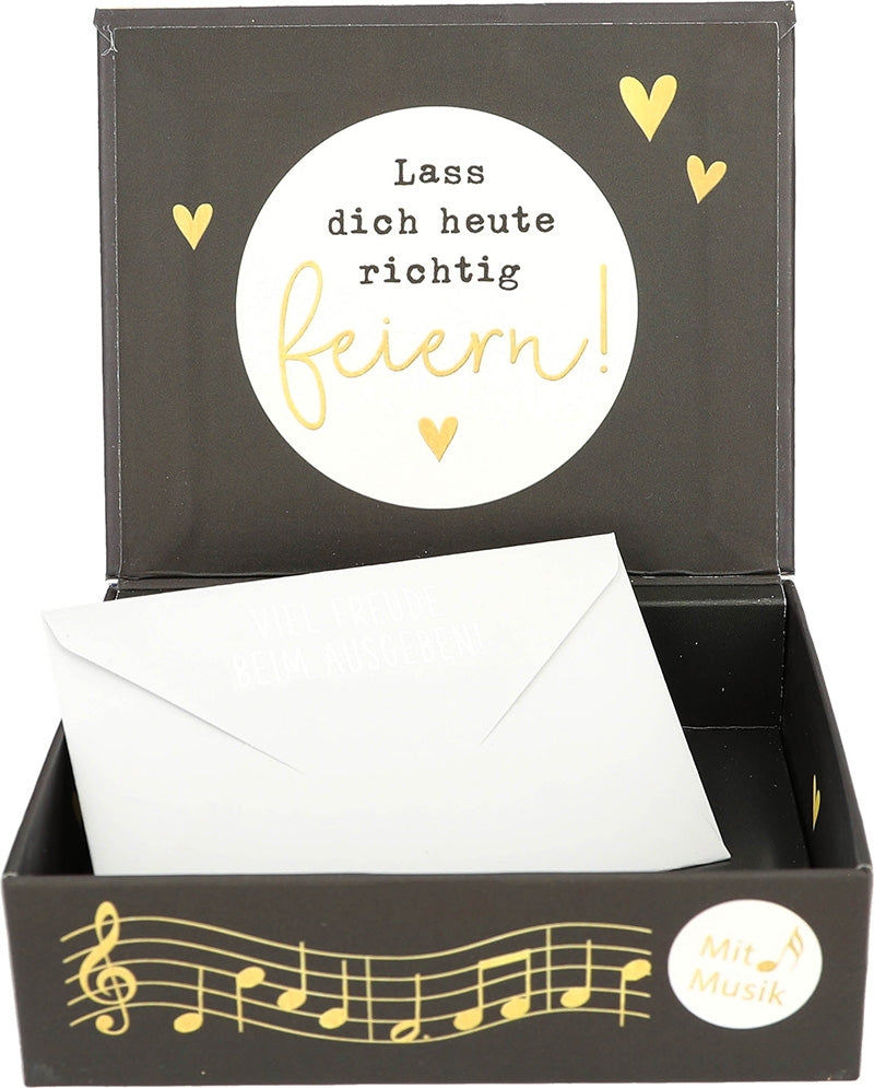 Geschenkbox mit Musik "Happy Birthday"