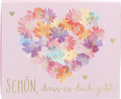 Geschenkbox mit Musik "Schön, dass es dich gibt"