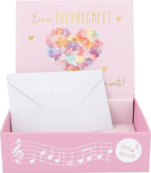 Geschenkbox mit Musik "Schön, dass es dich gibt"