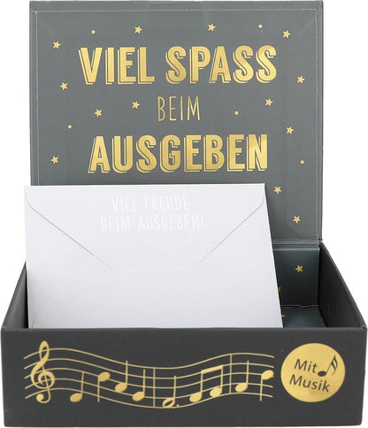 Geschenkbox mit Musik "King of the Day - Gönn dir was"