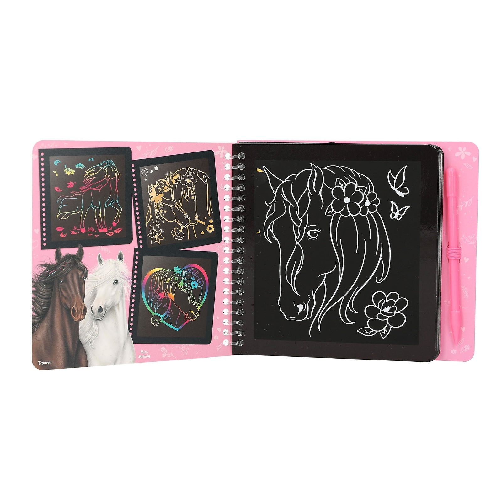 Miss Melody Magic Scratch Book