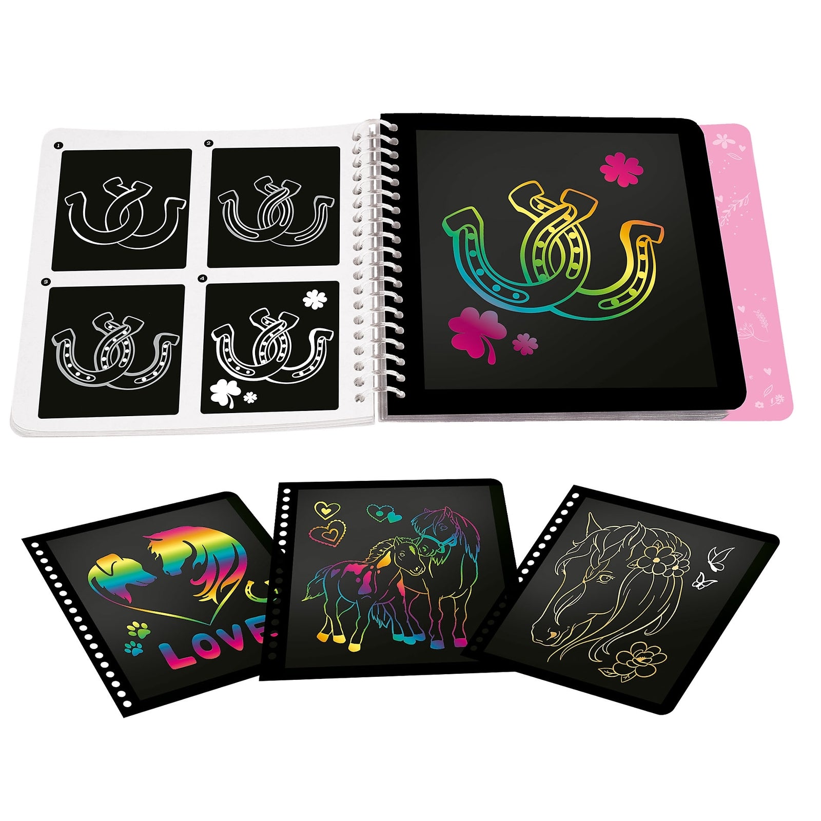Miss Melody Magic Scratch Book