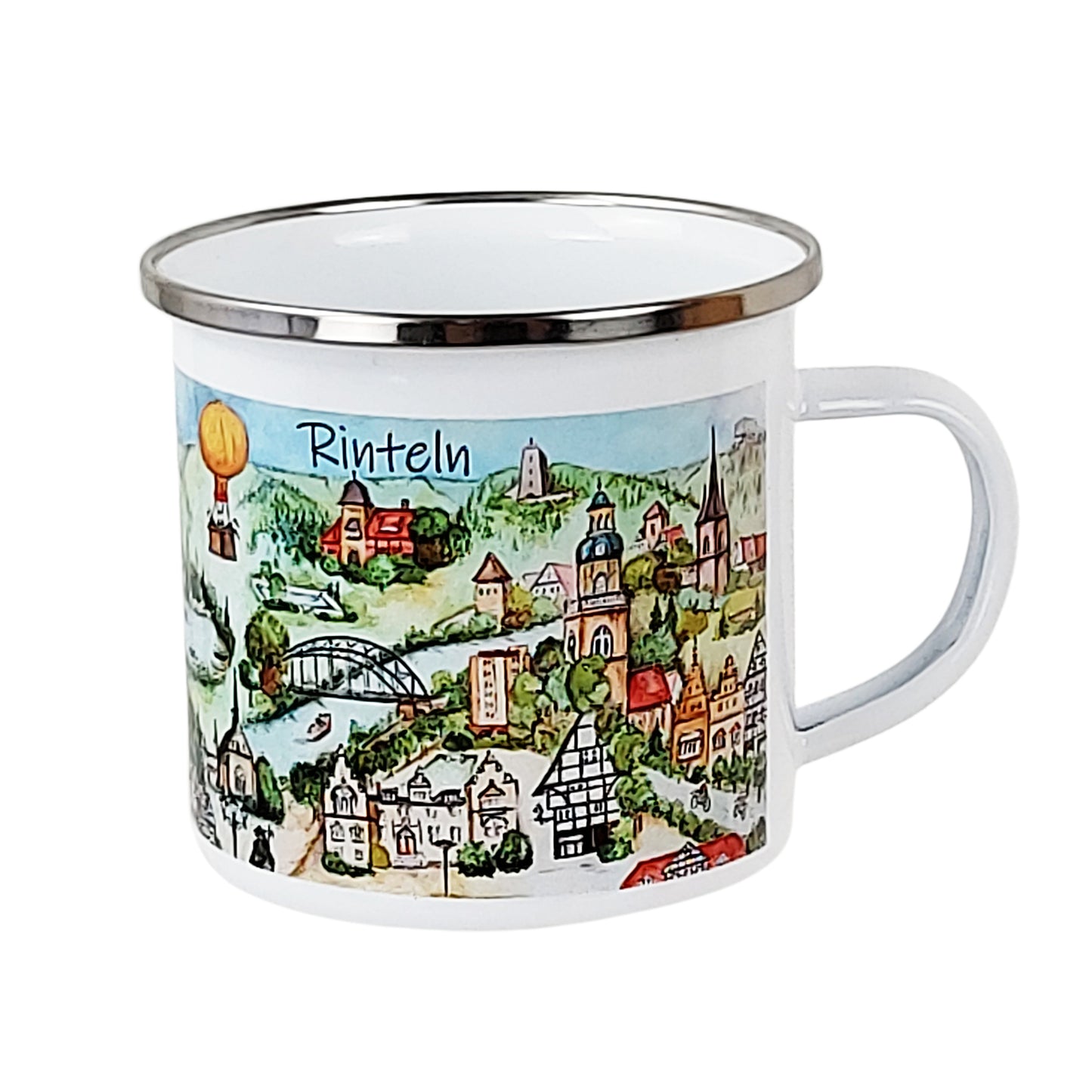 Emaille Becher Rinteln - Wimmelbild