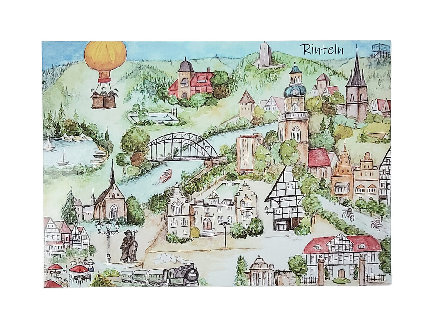 Tischset Rinteln Wimmelbild
