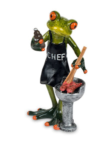 Formano Frosch am Grill, hellgrün - Froschhausen