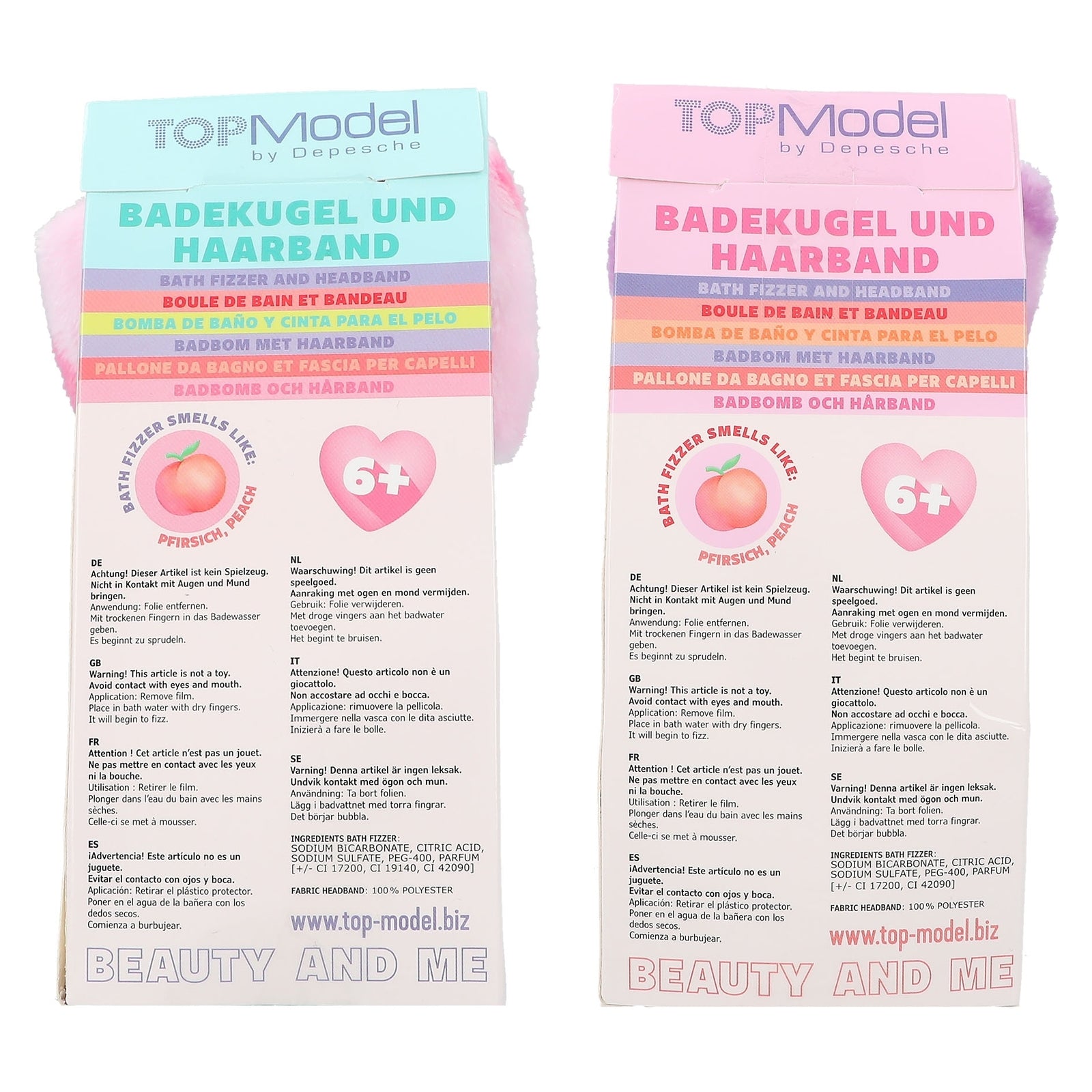 TOPModel Badekugel und Haarband BEAUTY and ME