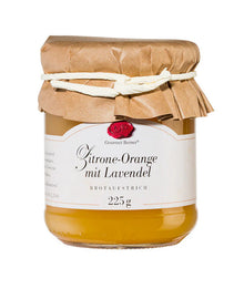 Gourmet Berner® Fruchtaufstrich Zitrone-Orange mit Lavendel