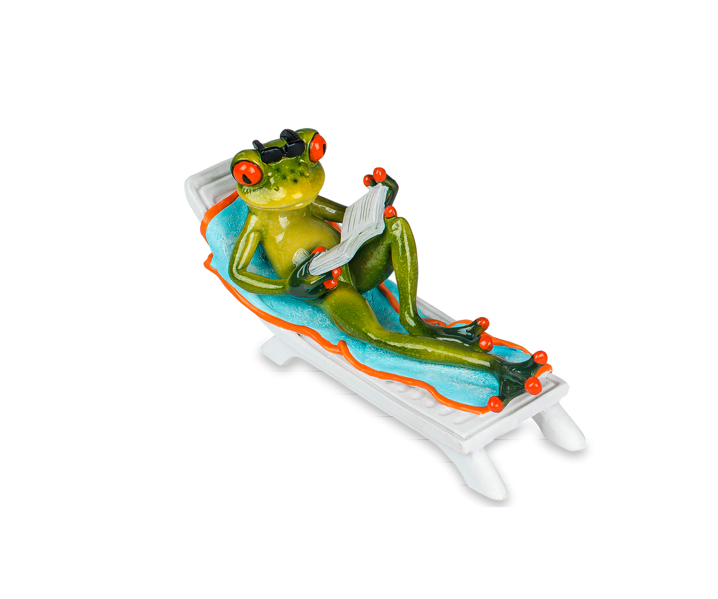 Formano Frosch auf Liege, hellgrün - Froschhausen