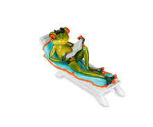 Formano Frosch auf Liege, hellgrün - Froschhausen
