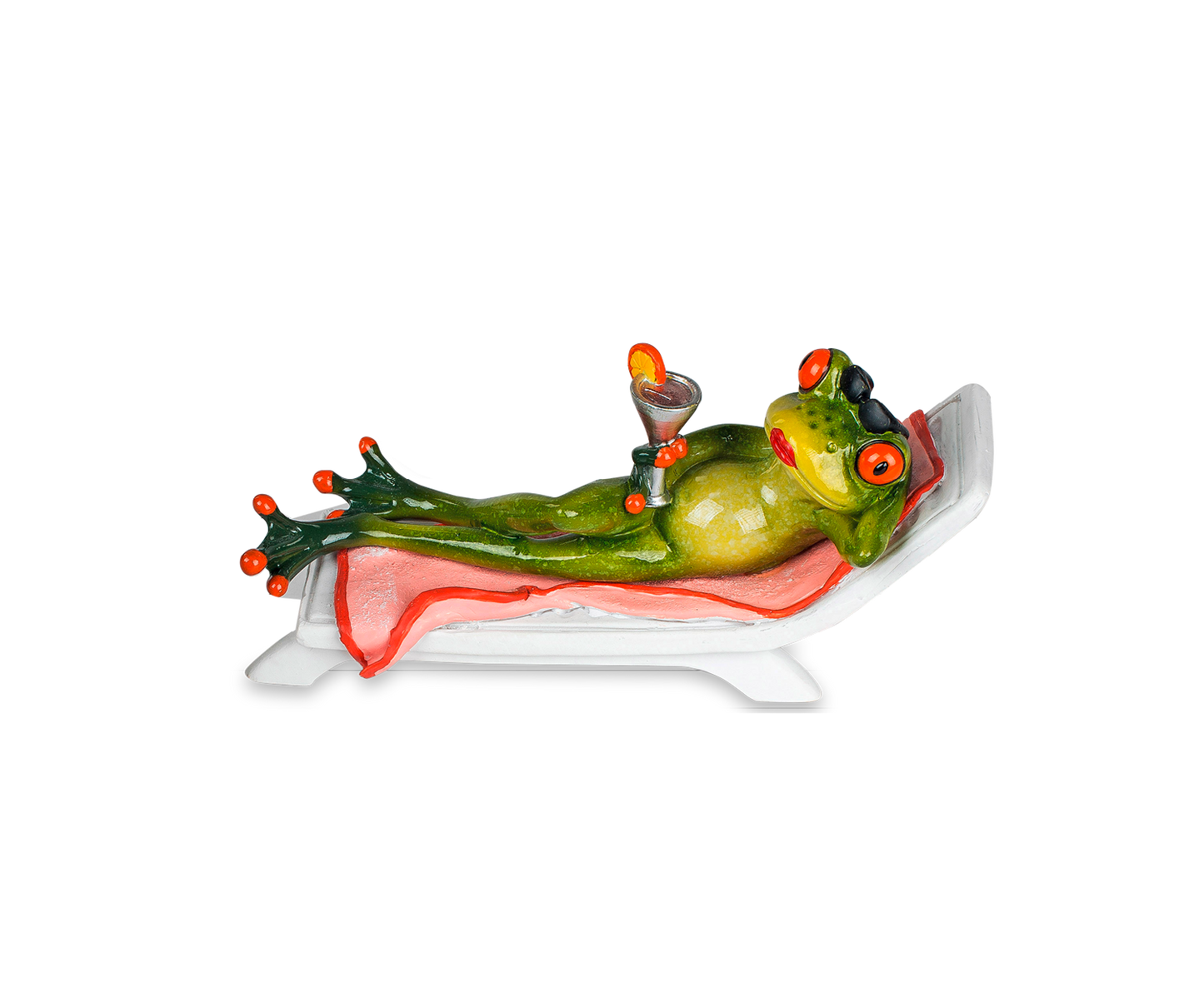 Formano Frosch auf Liege, hellgrün - Froschhausen