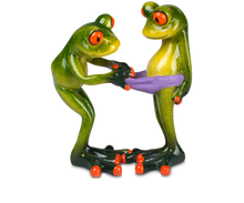 Formano Froschpaar, hellgrün - Froschhausen