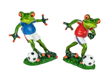 Formano Frosch Fußballer, hellgrün - Froschhausen