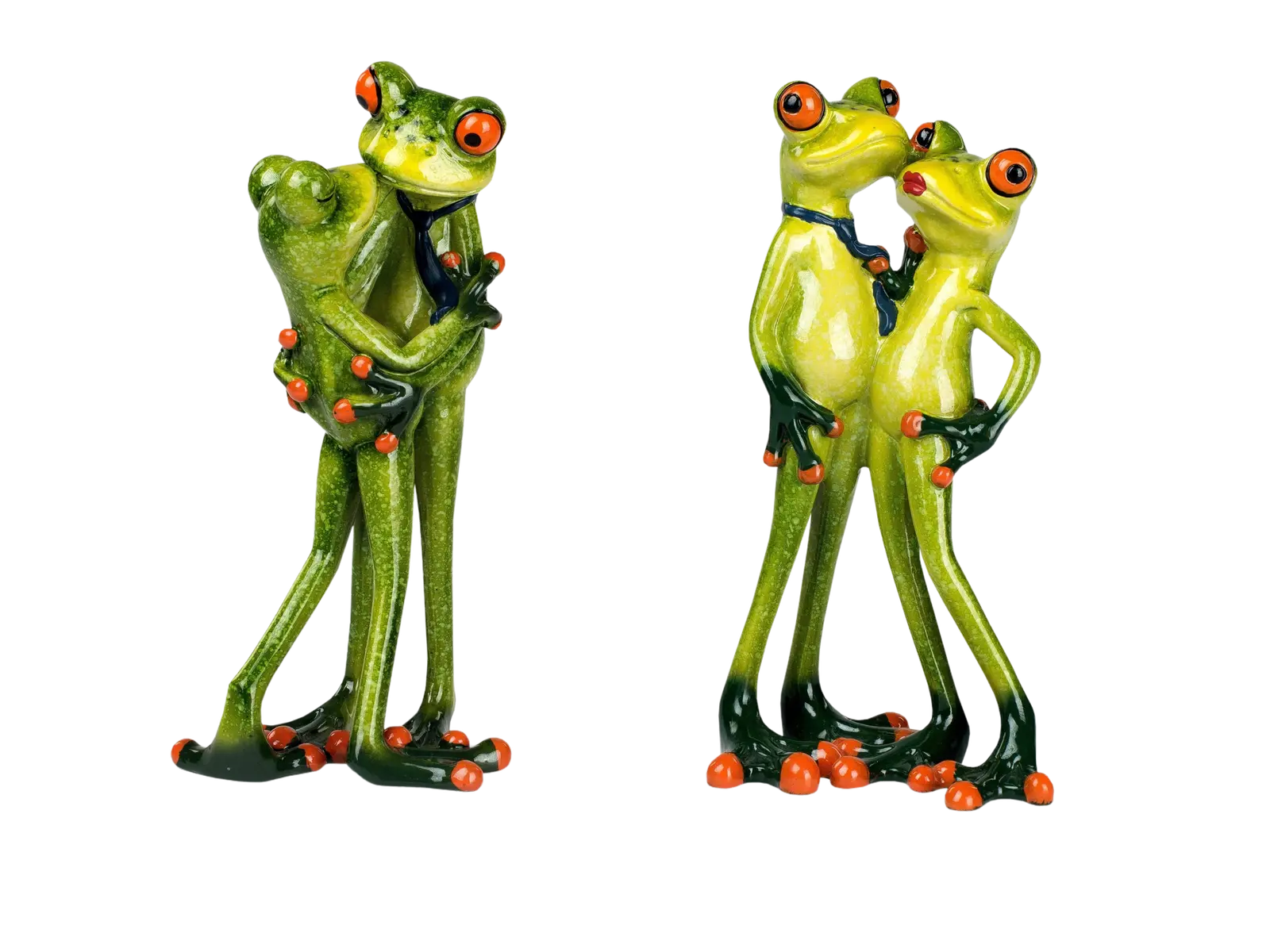 Formano Froschpaar Kisses, hellgrün - Froschhausen