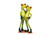 Formano Froschpaar Kisses, hellgrün - Froschhausen