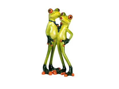 Formano Froschpaar Kisses, hellgrün - Froschhausen