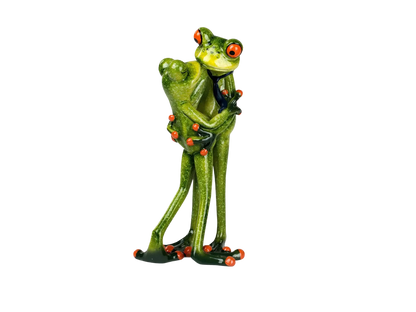 Formano Froschpaar Kisses, hellgrün - Froschhausen