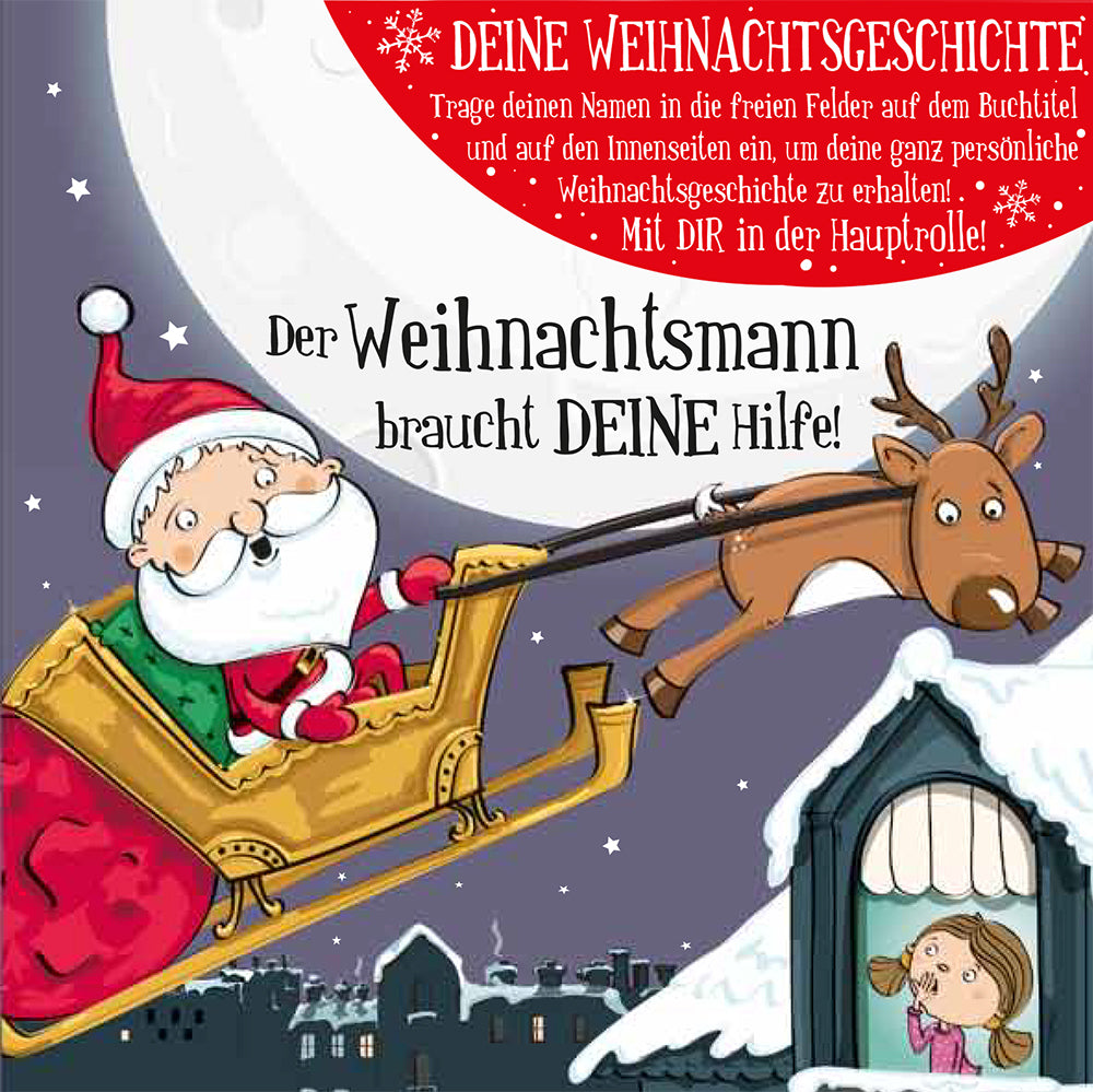 Personalisierte Weihnachtsgeschichte für Kinder
