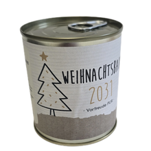 Weihnachtsbaum 2031 Vorderseite der Dose