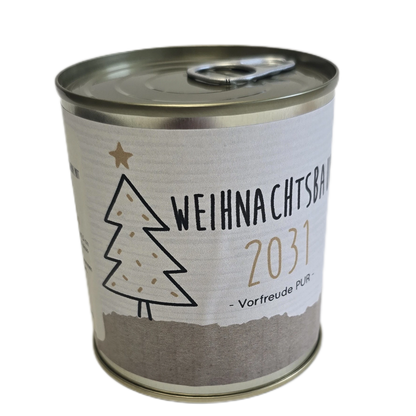 Weihnachtsbaum 2031 Vorderseite der Dose