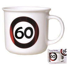 Party-Becher zum 60. Geburtstag "Verkehrsschild"