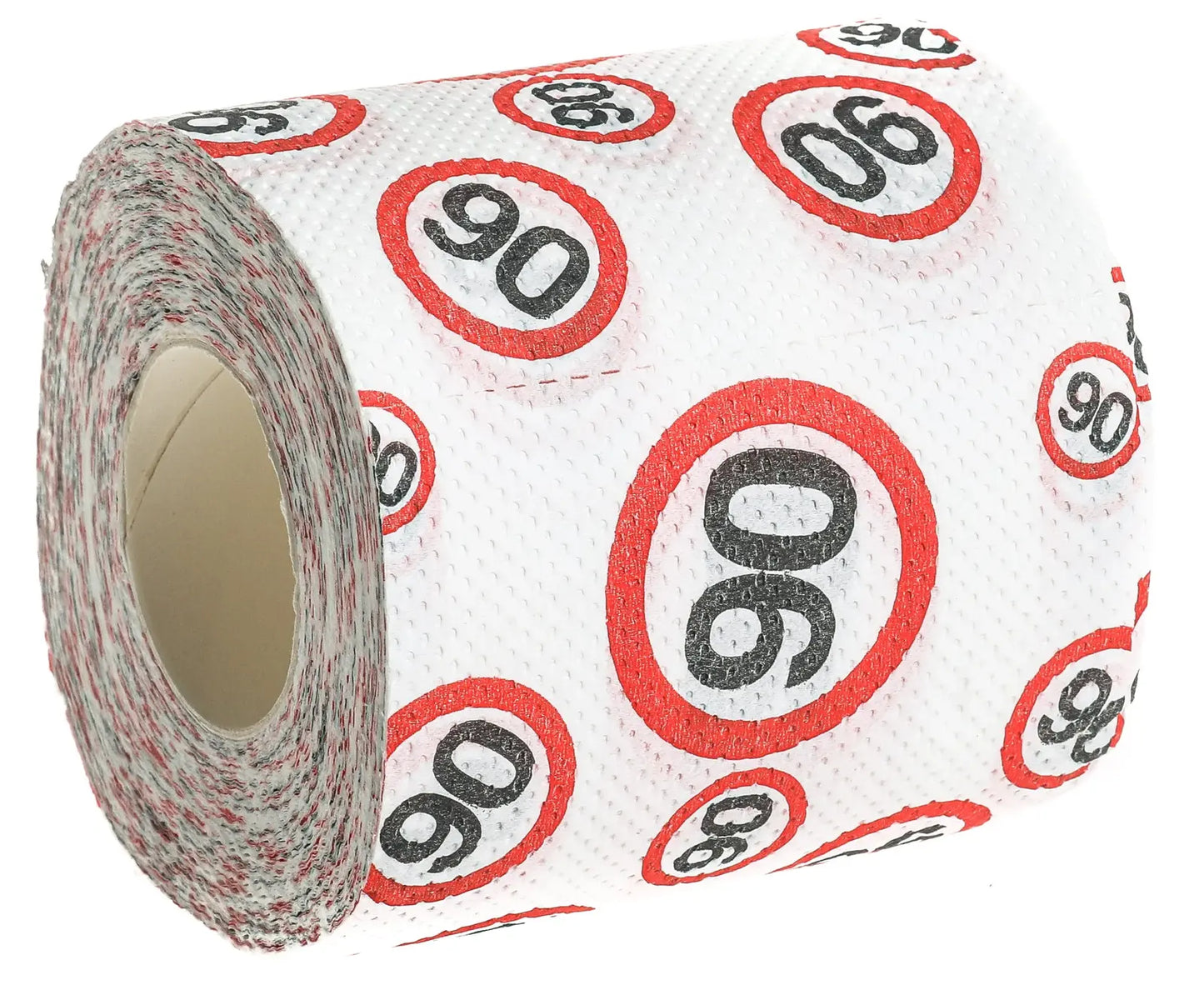 Toilettenpapier zum 90. Geburtstag "Verkehrsschild"