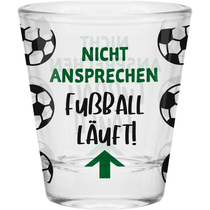 Sheepworld Schnapsglas "Nicht ansprechen: Fußball läuft!"