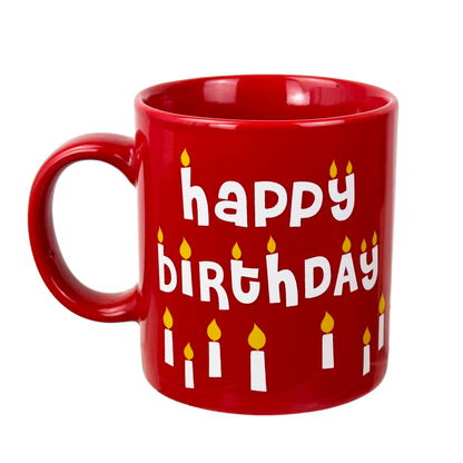 Könitz Becher "Happy Birthday" Rot