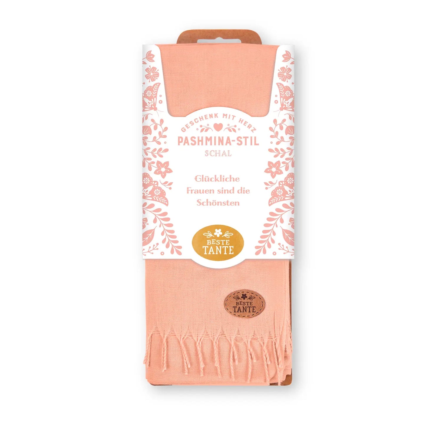 Schal im Pashmina-Stil mit Namen