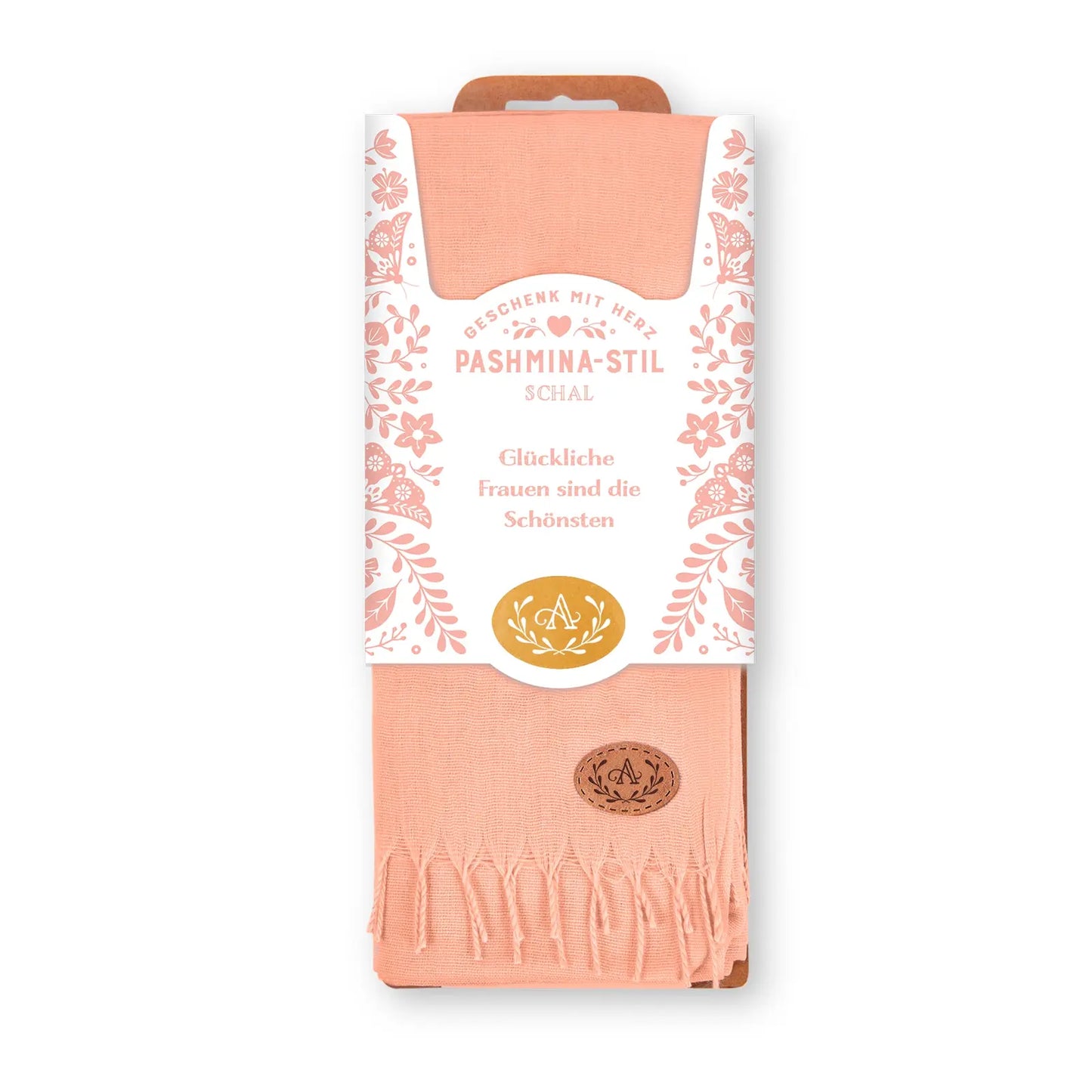 Schal im Pashmina-Stil mit Namen