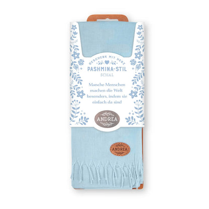 Schal im Pashmina-Stil mit Namen