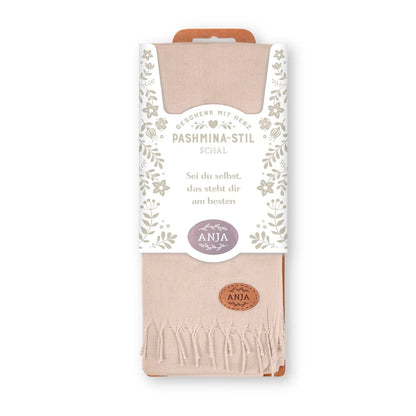 Schal im Pashmina-Stil mit Namen