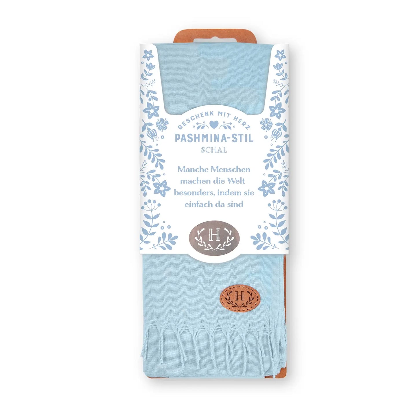 Schal im Pashmina-Stil mit Namen