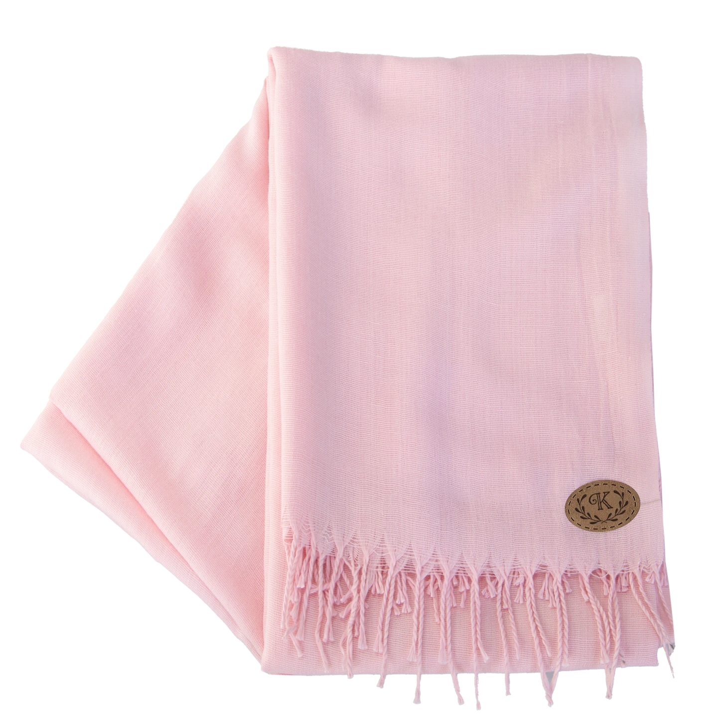 Schal im Pashmina-Stil in der Farbe Pink ohne Verpackung, K