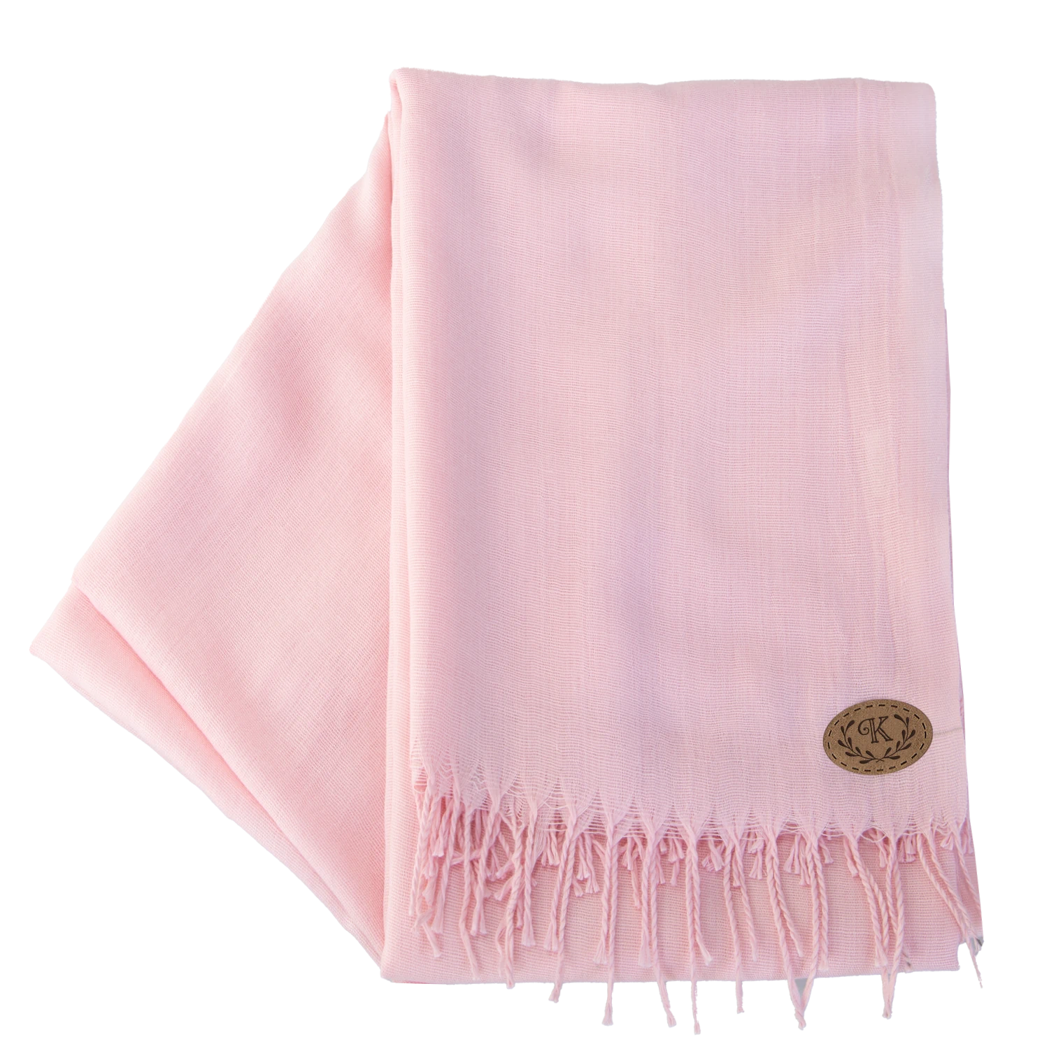 Schal im Pashmina-Stil in der Farbe Pink ohne Verpackung, K