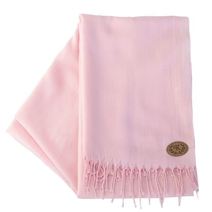 Schal im Pashmina-Stil in der Farbe Pink ohne Verpackung, K