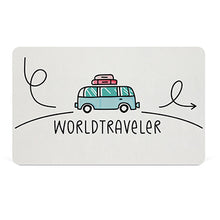 ppd Frühstücksbrettchen "Worldtraveler"