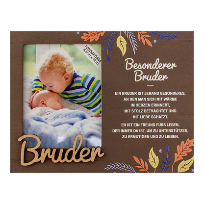 Personalisierter Bilderrahmen mit Kindernamen