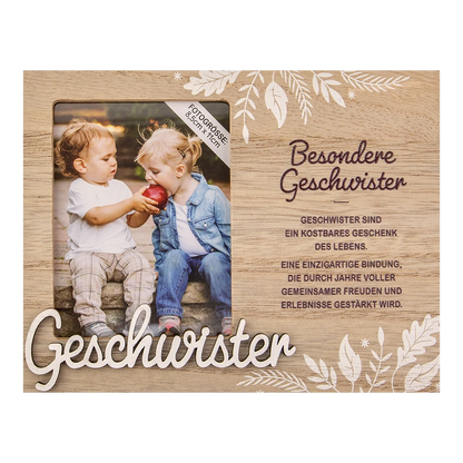 Personalisierter Bilderrahmen mit Kindernamen