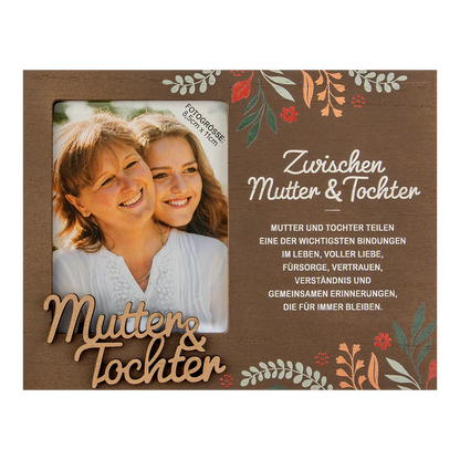 Personalisierter Bilderrahmen mit Kindernamen