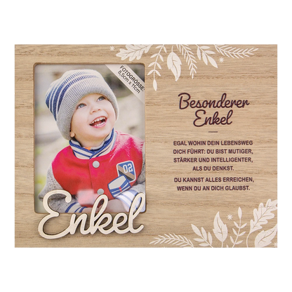 Personalisierter Bilderrahmen mit Kindernamen