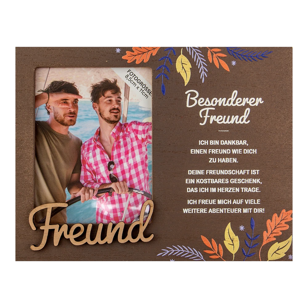 Personalisierter Bilderrahmen mit Kindernamen