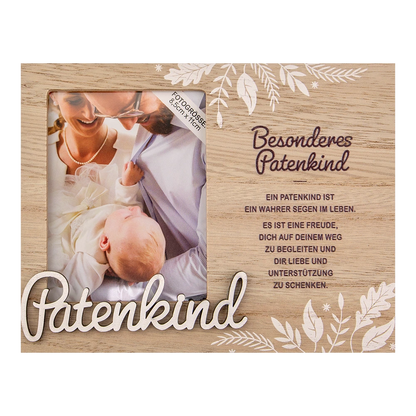 Personalisierter Bilderrahmen mit Kindernamen