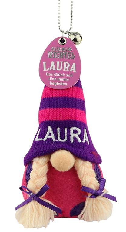 Personalisierter Glückswichtel mit Name, Sprüchen & allgemeinen Titeln