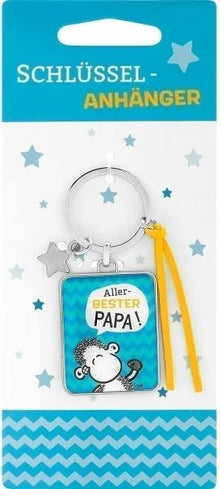 Sheepworld - Schlüsselanhänger "Aller-BESTER PAPA!"