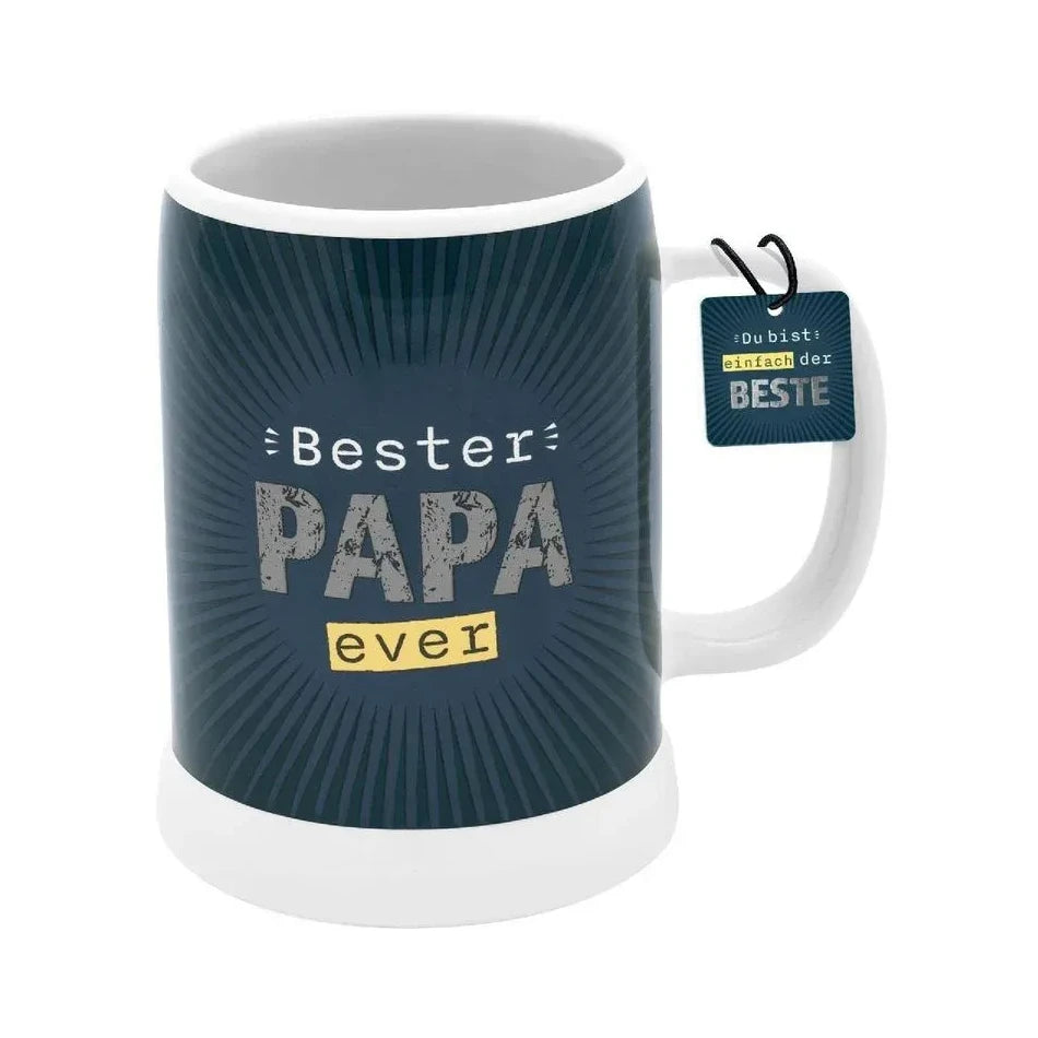 Sheepworld Bierkrug "Bester PAPA ever"