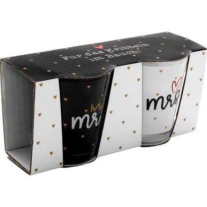 Sheepworld Schnapsglas-Set "mr &amp; mrs"