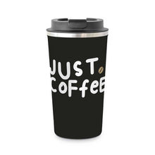 ppd Edelstahl-Thermobecher "Just Coffee"