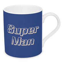 ppd Becher "Superman" aus feinem Porzellan