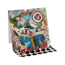 Pop-up Karte "Alice im Wunderland" von Pictura