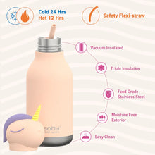 Thermosflasche Einhorn - Bestie Bottle by Asobu - Infobild